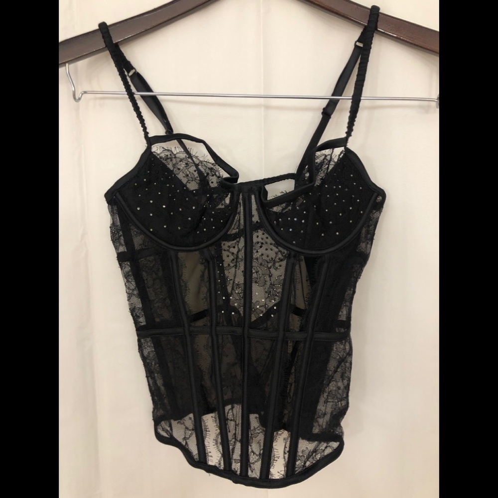 Victoria’s Secret 34B Corset Bustier Designer $428